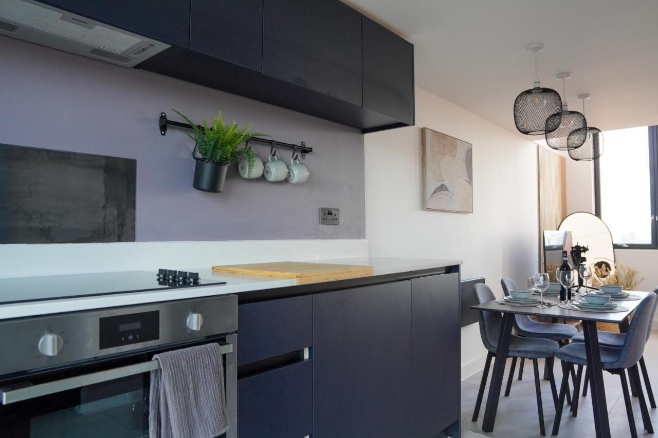 3Br Manchester Penthouse - Sky Garden & City Views Exterior foto